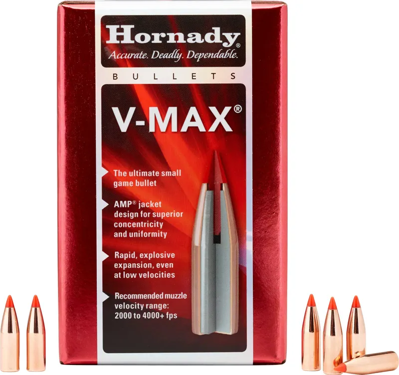 Hornady V-MAX 25 .257 75gr BT 100